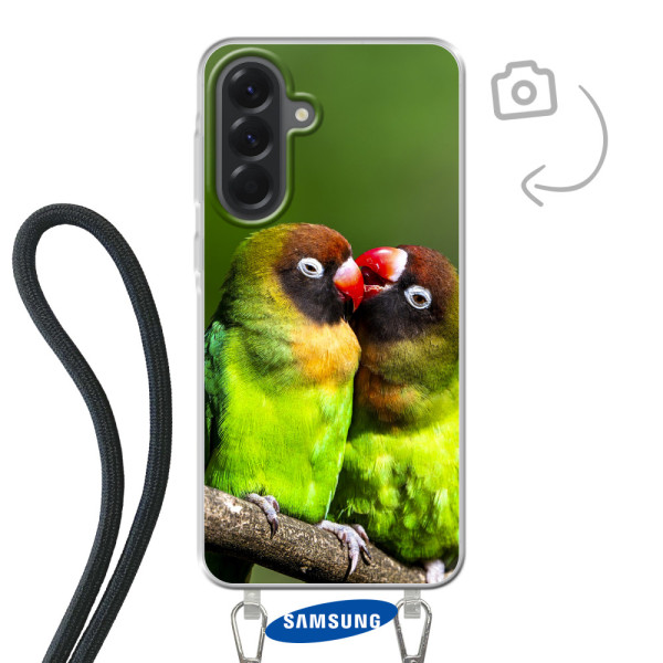 Funda de teléfono con cable para Samsung Galaxy A56