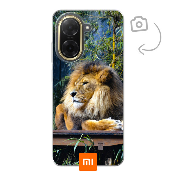 Funda de teléfono con impresión trasera suave para Xiaomi Redmi A5 4G