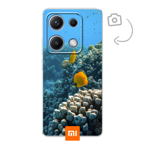 Funda de teléfono con impresión trasera suave para Xiaomi Redmi Note 14S