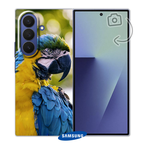 Funda rígida impresa en la parte posterior para Samsung Galaxy Z Fold7