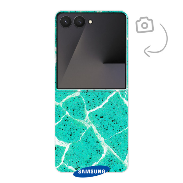 Funda rígida impresa en la parte posterior para Samsung Galaxy Z Flip7
