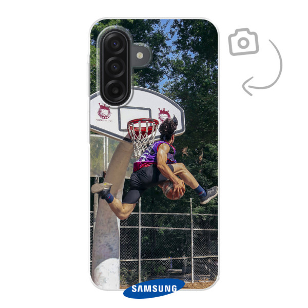 Funda de teléfono con impresión trasera suave para Samsung Galaxy A17