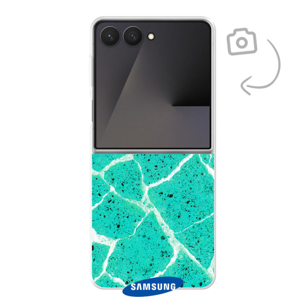 Funda rígida impresa en la parte posterior para Samsung Galaxy Z Flip7