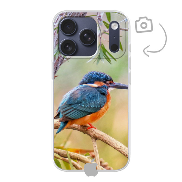 Funda de teléfono con impresión trasera suave para iPhone 17 Pro