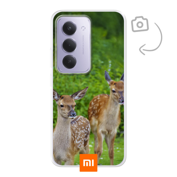 Funda de teléfono con impresión trasera suave para Xiaomi Redmi 15 4G