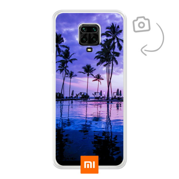 Funda de teléfono con impresión trasera suave para Xiaomi Redmi Note 10 Lite/Redmi Note 9 Pro