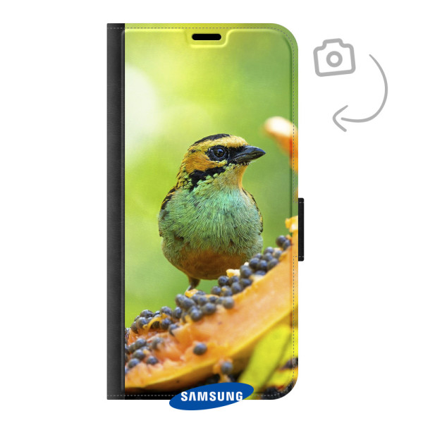 Funda billetera con estampado frontal para Samsung Galaxy S25 Edge