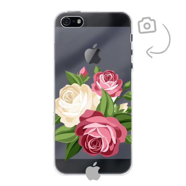 Funda rígida impresa en la parte posterior para iPhone SE (2016)