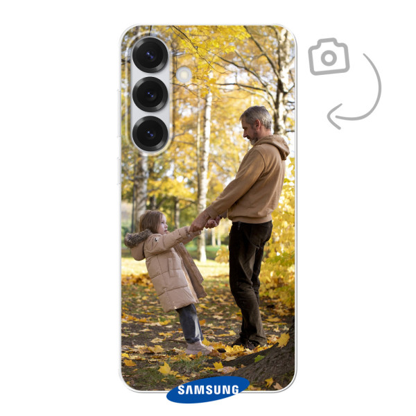 Funda rígida impresa en la parte posterior para Samsung Galaxy S25 Plus