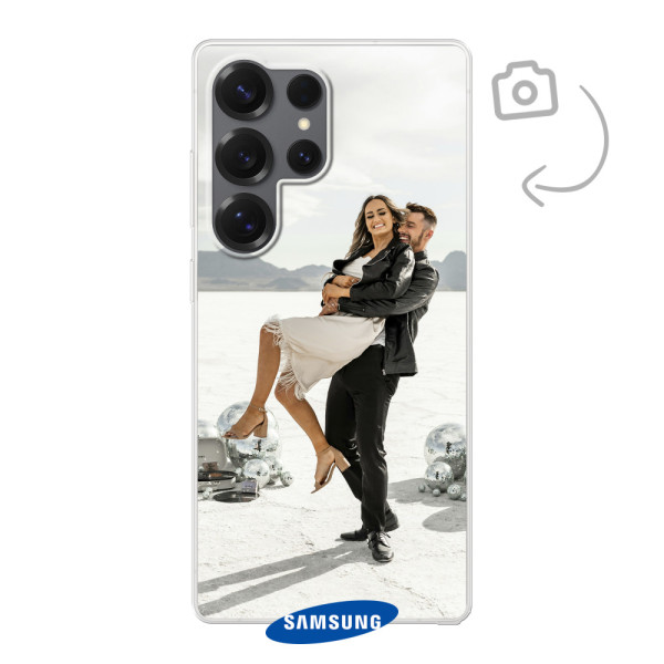 Funda rígida impresa en la parte posterior para Samsung Galaxy S25 Ultra