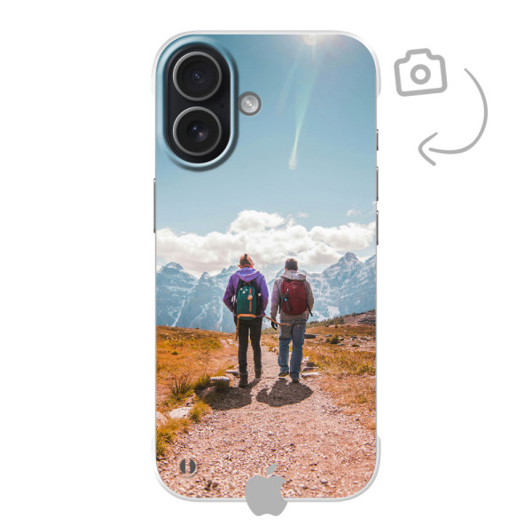 Funda rígida impresa en la parte posterior para iPhone 17