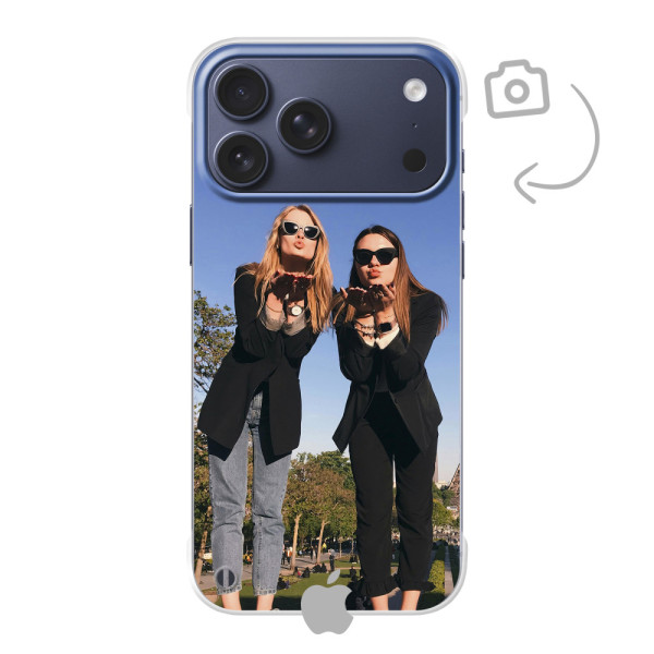 Funda rígida impresa en la parte posterior para iPhone 17 Pro Max