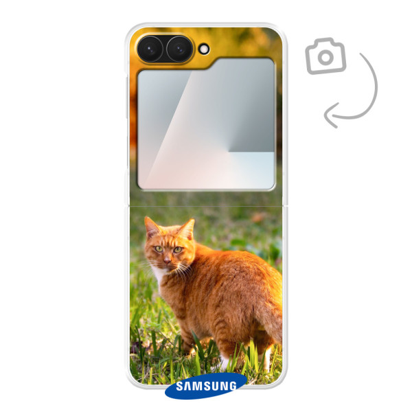 Funda rígida impresa en la parte posterior para Samsung Galaxy Z Flip7 FE
