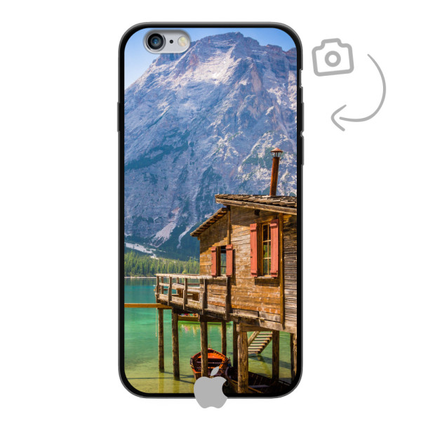 Funda de teléfono con impresión trasera suave para iPhone 6/6s