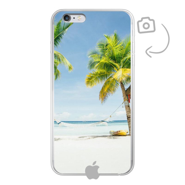 Funda de teléfono con impresión trasera suave para iPhone 6 Plus/6s Plus