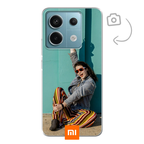 Funda de teléfono con impresión trasera suave para Xiaomi Poco X6/Redmi Note 13 Pro 5G
