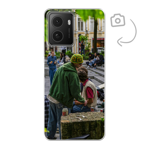 Funda de teléfono con impresión trasera suave para HMD Pulse Pro/Pulse+/Pulse