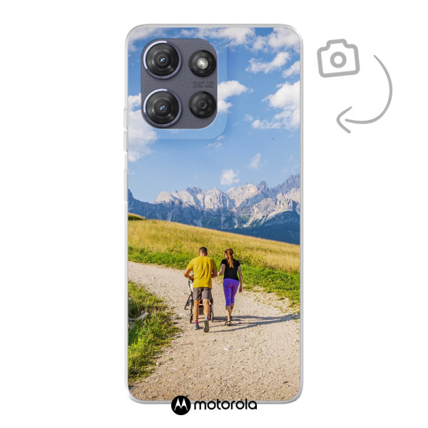 Funda de teléfono con impresión trasera suave para Motorola Moto G Power (2025)