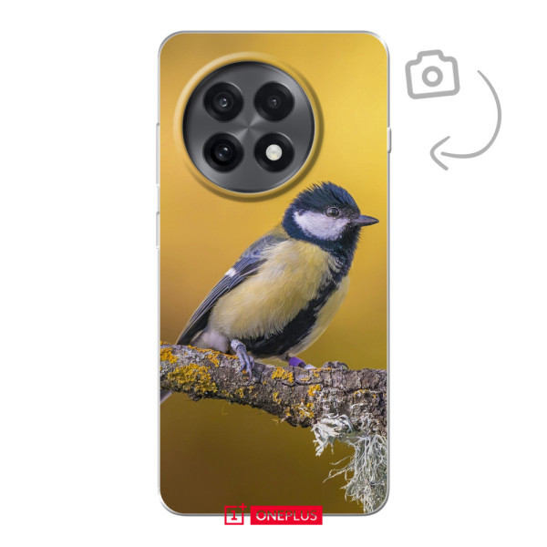 Funda de teléfono con impresión trasera suave para OnePlus 13R