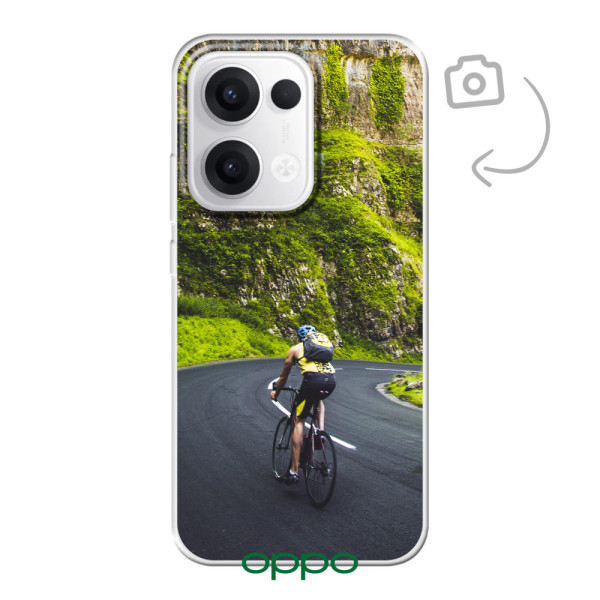 Funda de teléfono con impresión trasera suave para Oppo Reno13