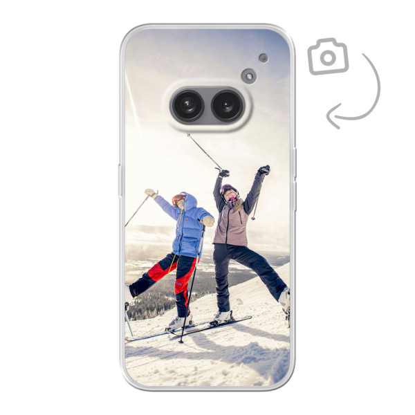 Funda de teléfono con impresión trasera suave para Nothing Phone (2a) Plus