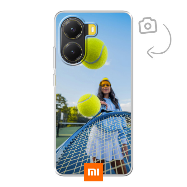 Funda de teléfono con impresión trasera suave para Xiaomi Poco X7 Pro/Redmi Turbo 4