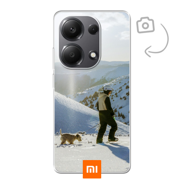 Funda de teléfono con impresión trasera suave para Xiaomi Poco M6 Pro/Redmi Note 13 Pro 4G