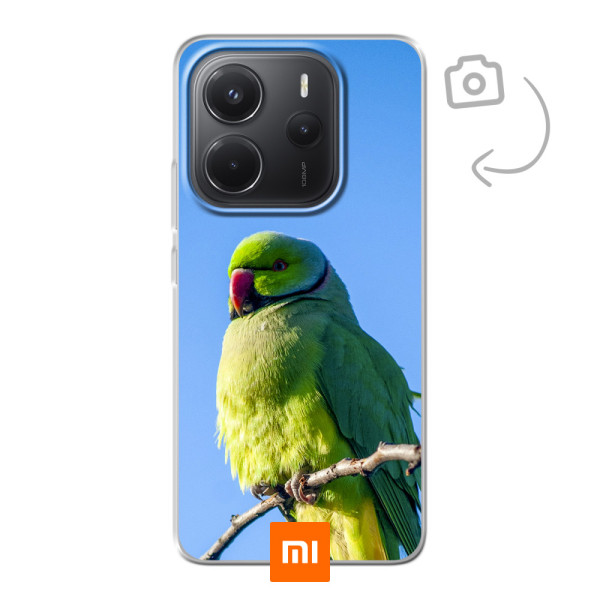 Funda de teléfono con impresión trasera suave para Xiaomi Redmi Note 14 4G