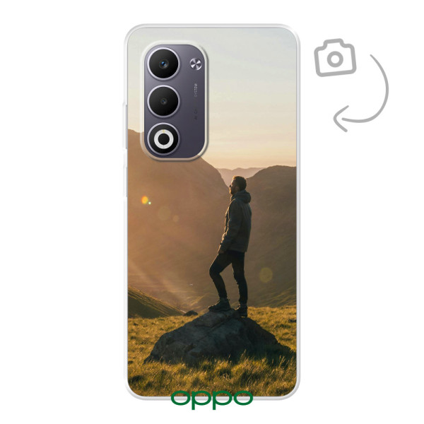 Funda de teléfono con impresión trasera suave para Oppo A5