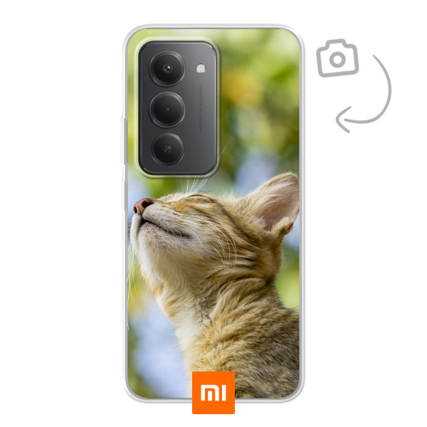 Funda de teléfono con impresión trasera suave para Xiaomi Redmi 15