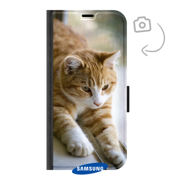 Funda billetera con estampado frontal para Samsung Galaxy A36/A56