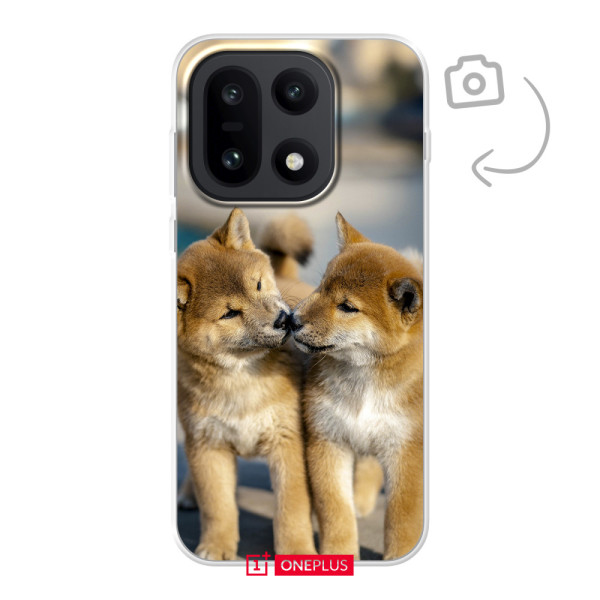 Funda de teléfono con impresión trasera suave para OnePlus 15