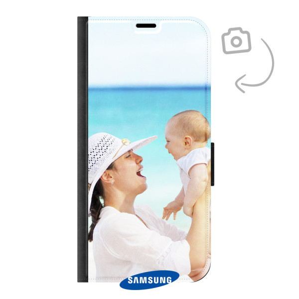Funda billetera con estampado frontal para Samsung Galaxy A57