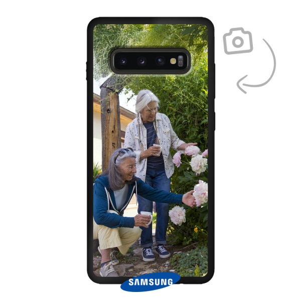 Funda rígida impresa en la parte posterior para Samsung Galaxy S10 Plus