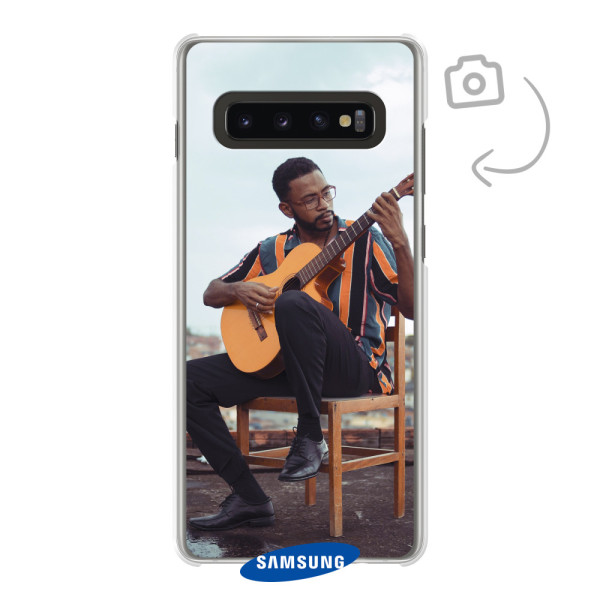 Funda rígida impresa en la parte posterior para Samsung Galaxy S10