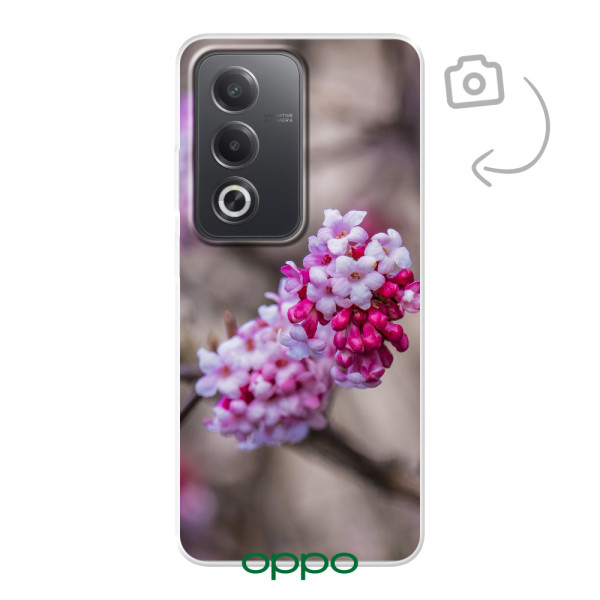 Funda de teléfono con impresión trasera suave para Oppo A3 Pro/A80