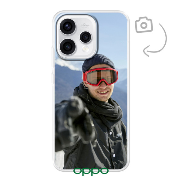 Funda de teléfono con impresión trasera suave para Oppo Reno15