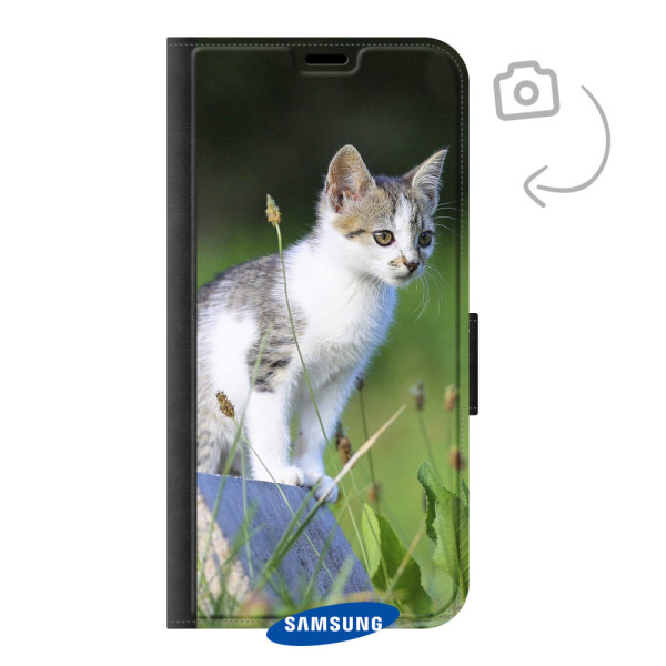 Funda billetera con estampado frontal para Samsung Galaxy S26 Plus