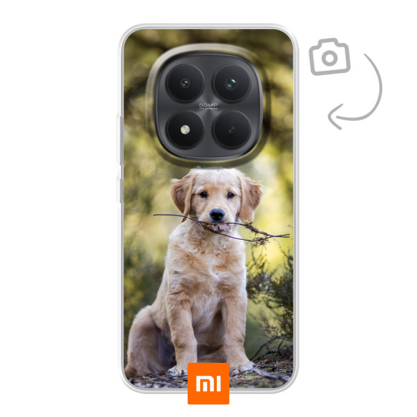 Funda de teléfono con impresión trasera suave para Xiaomi Poco M8 Pro
