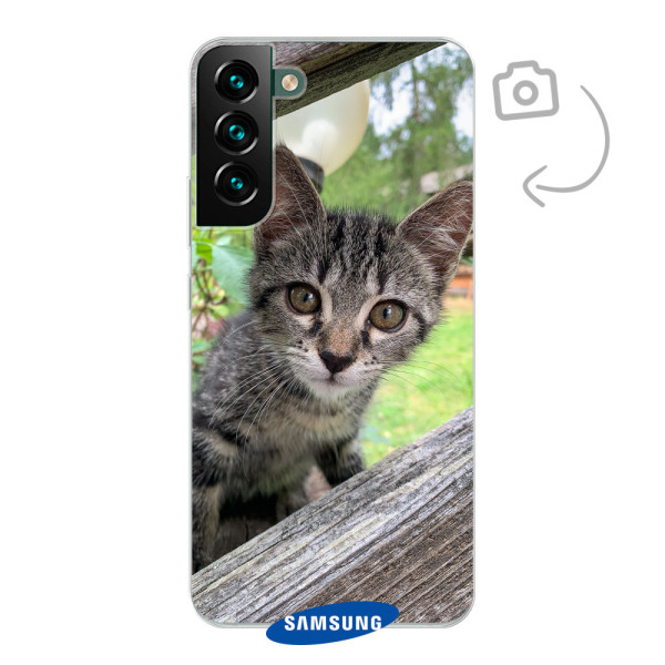 Funda de teléfono con impresión trasera suave para Samsung Galaxy S22 Plus