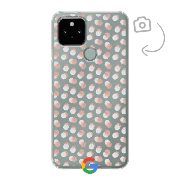 Funda de teléfono con impresión trasera suave para Google Pixel 5