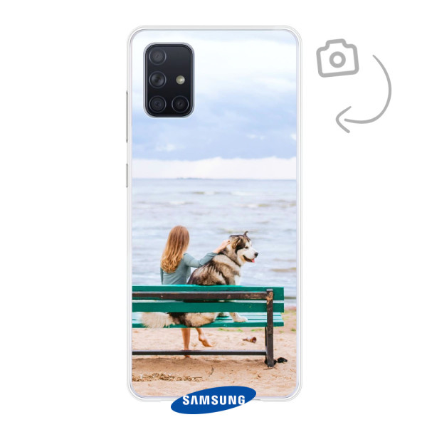 Funda de teléfono con impresión trasera suave para Samsung Galaxy A71 4G