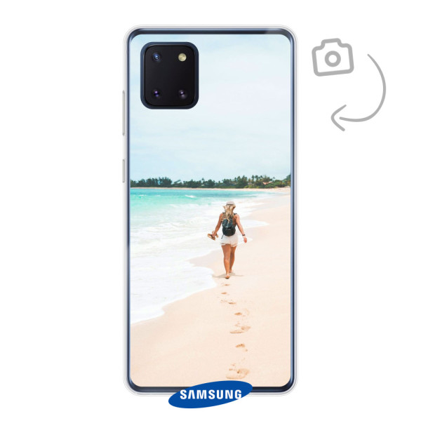Funda de teléfono con impresión trasera suave para Samsung Galaxy Note 10 Lite