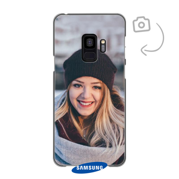 Funda de teléfono con impresión trasera suave para Samsung Galaxy S9
