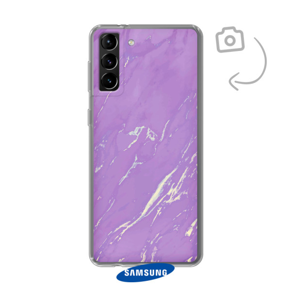 Funda de teléfono con impresión trasera suave para Samsung Galaxy S21 Plus 5G
