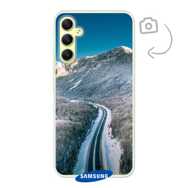 Funda de teléfono con impresión trasera suave para Samsung Galaxy A54 5G