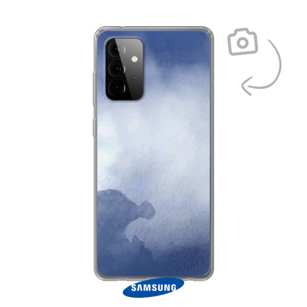 Funda de teléfono con impresión trasera suave para Samsung Galaxy A72/A72 5G