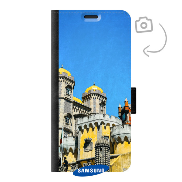Funda billetera con estampado frontal para Samsung Galaxy S21 5G