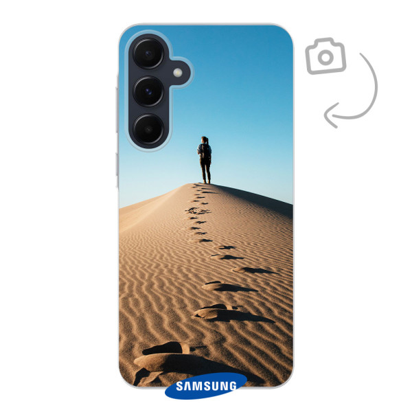 Funda de teléfono con impresión trasera suave para Samsung Galaxy A55