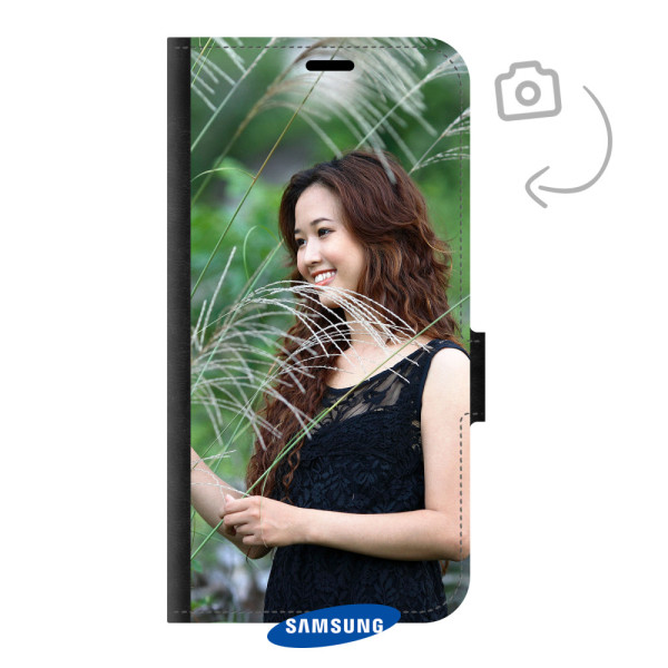 Funda billetera con estampado frontal para Samsung Galaxy S24